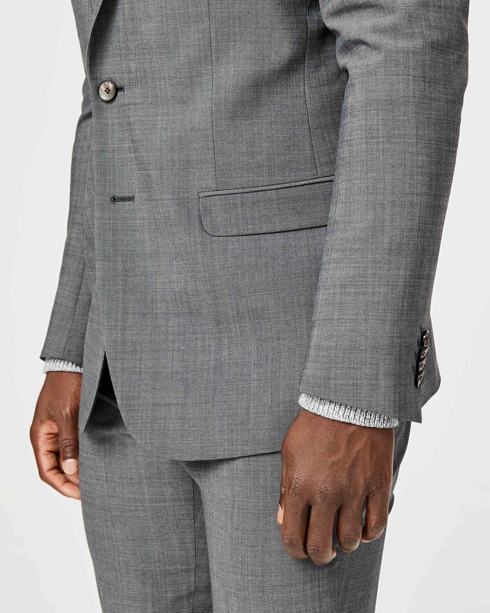 Goldsmith Tailored Jacket, Mid Grey, hi-res